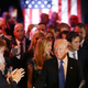 Republican presidential front-runner Donald Trump speaks to supporters and the media at Trump Tower in New York City following his victory in the Indiana primary May 3, 2016.
Spencer Platt/Getty Images